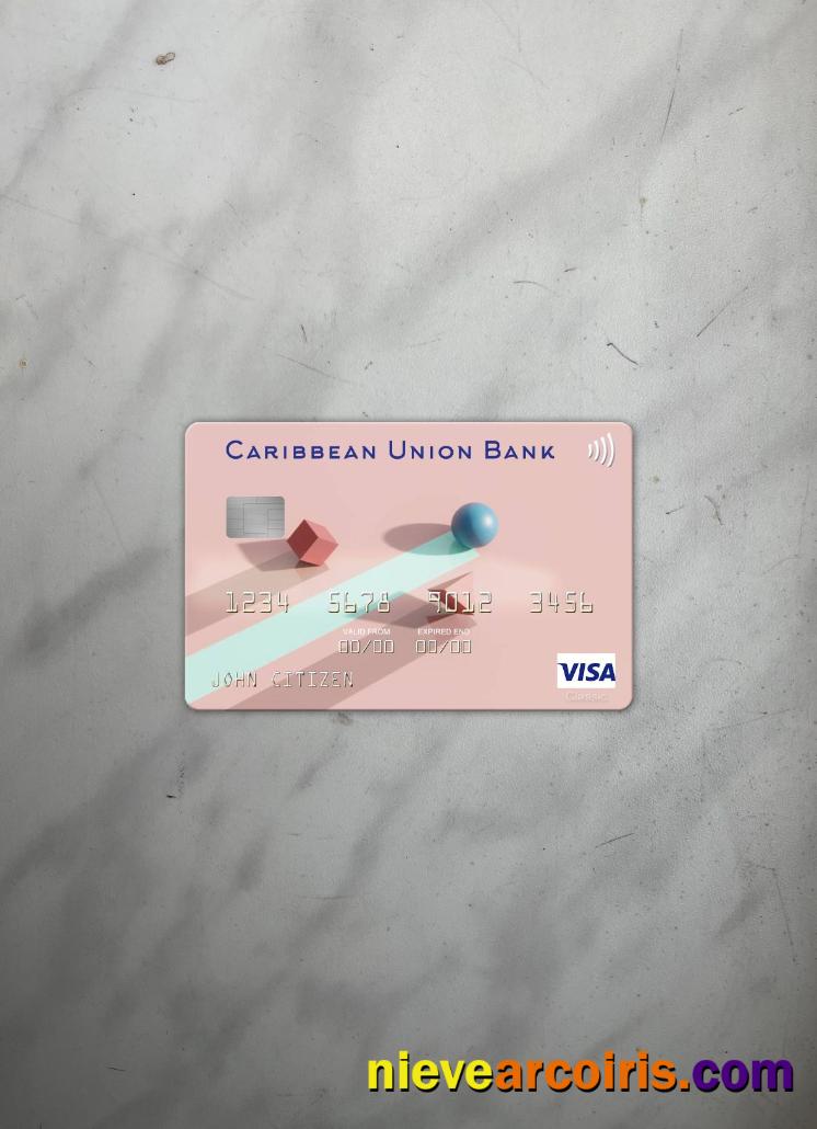 Antigua and Barbuda Caribbean Union Bank visa card photolook